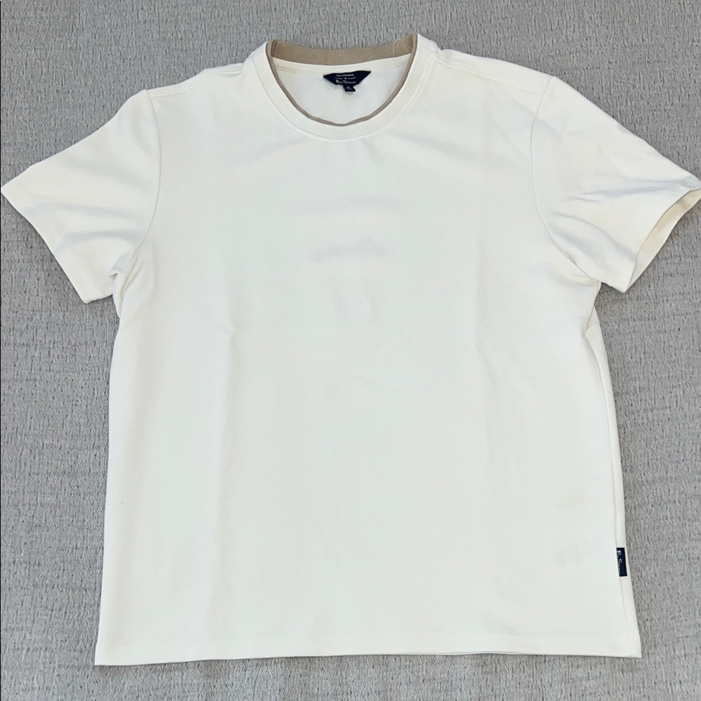 Ben Sherman White Short Sleeve Tee